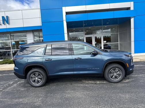 Lakeshore Blue Metallic 2026 Chevrolet Traverse LT