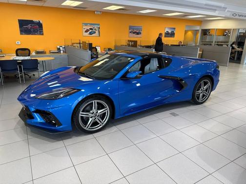 Riptide Blue Metallic 2026 Chevrolet Corvette Stingray w/1LT
