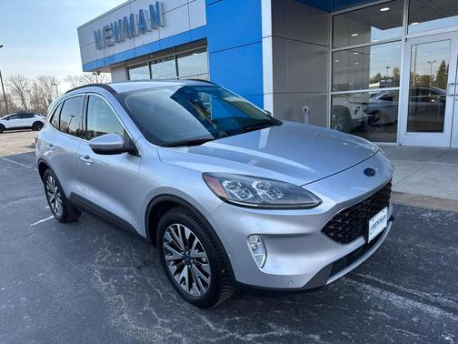 Ingot Silver Metallic 2020 Ford Escape Titanium