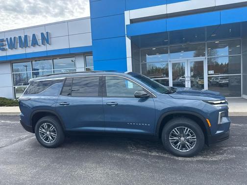 Lakeshore Blue Metallic 2026 Chevrolet Traverse LT