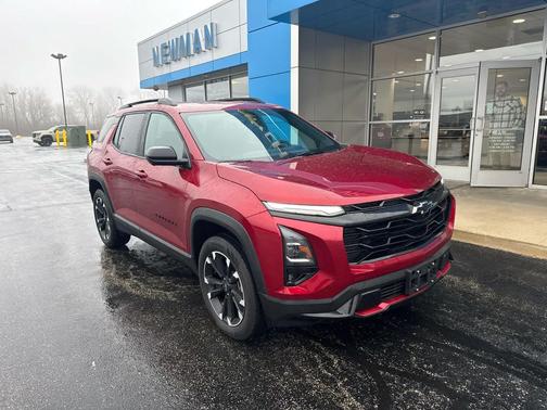 Radiant Red Tintcoat 2025 Chevrolet Equinox AWD RS