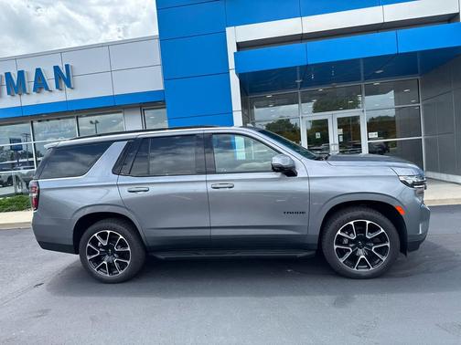Satin Steel Metallic 2021 Chevrolet Tahoe 4WD RST
