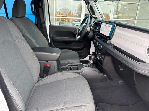 Bright White Clearcoat 2025 Jeep Wrangler 4xe Sahara