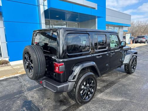 Black Clearcoat 2025 Jeep Wrangler 4xe Sahara