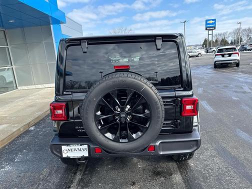 Black Clearcoat 2025 Jeep Wrangler 4xe Sahara