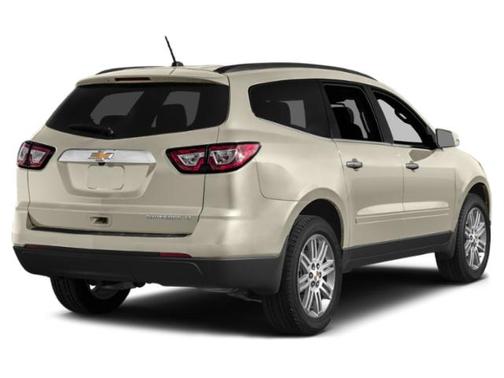 White Diamond Tricoat 2015 Chevrolet Traverse 1LT