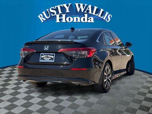 Crystal Black Pearl 2024 Honda Civic EX
