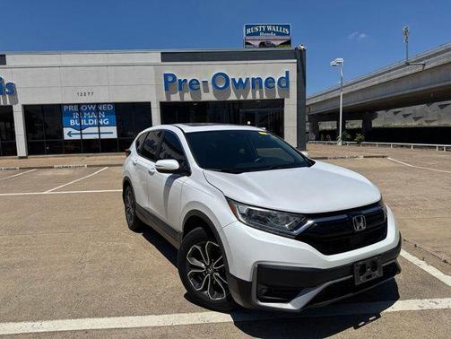 Platinum White Pearl 2021 Honda CR-V EX-L