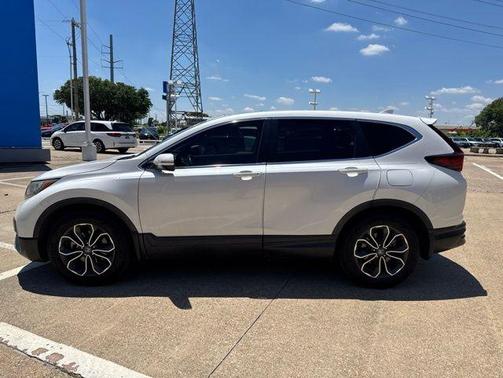 Platinum White Pearl 2021 Honda CR-V EX-L