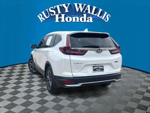 Platinum White Pearl 2021 Honda CR-V EX-L