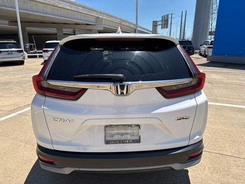 Platinum White Pearl 2021 Honda CR-V EX-L