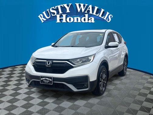 Platinum White Pearl 2021 Honda CR-V EX-L