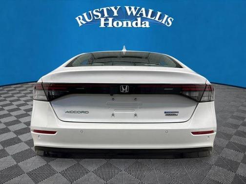 Platinum White Pearl 2026 Honda Accord Hybrid Touring