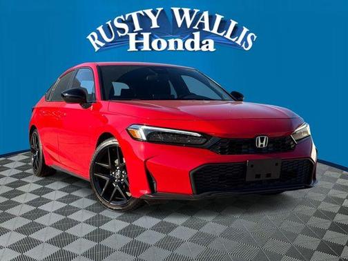 Rallye Red 2025 Honda Civic Sport