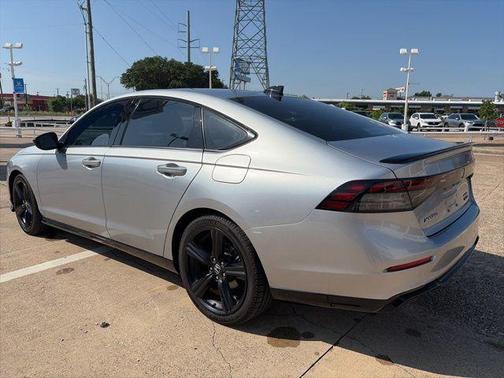 Solar Silver Metallic 2024 Honda Accord Hybrid Sport-L