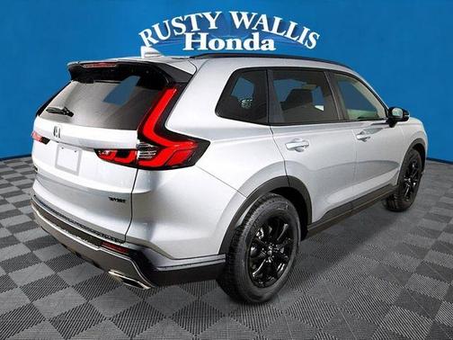 Solar Silver Metallic 2026 Honda CR-V Hybrid Sport-L