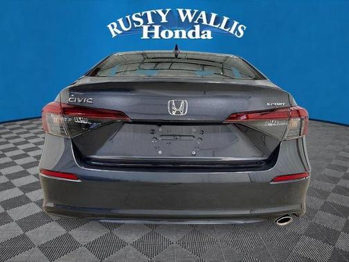 Meteorite Gray Metallic 2026 Honda Civic Sport