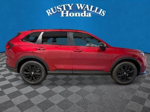 Radiant Red Metallic 2026 Honda CR-V Hybrid Sport Touring