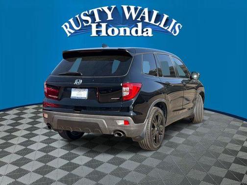 Crystal Black Pearl 2021 Honda Passport Sport