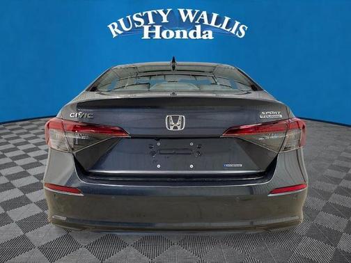 Meteorite Gray Metallic 2026 Honda Civic Hybrid Sport Touring