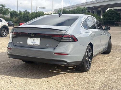 Urban Gray 2025 Honda Accord Hybrid Sport