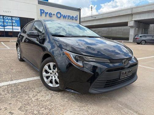 Midnight Black Metallic 2023 Toyota Corolla LE