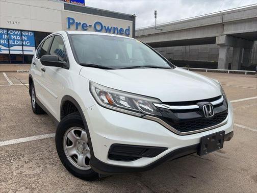 White 2015 Honda CR-V LX