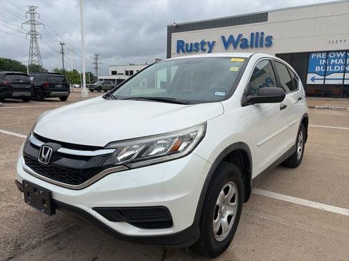 White 2015 Honda CR-V LX