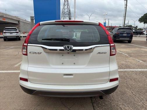 White 2015 Honda CR-V LX