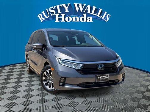 Modern Steel Metallic 2024 Honda Odyssey EX-L