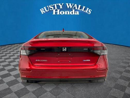 Radiant Red Metallic 2026 Honda Accord Hybrid EX-L