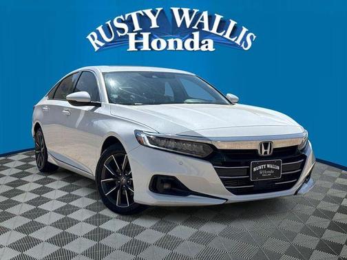 Platinum White Pearl 2021 Honda Accord EX-L