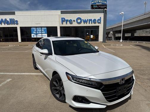 Platinum White Pearl 2021 Honda Accord EX-L