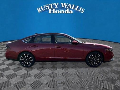 Radiant Red Metallic 2026 Honda Accord Hybrid Touring