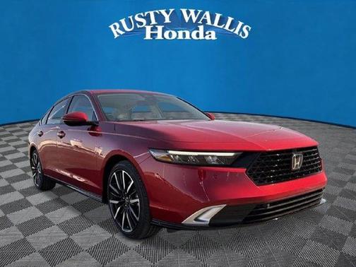 Radiant Red Metallic 2026 Honda Accord Hybrid Touring