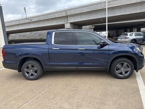 Obsidian Blue Pearl 2022 Honda Ridgeline RTL-E