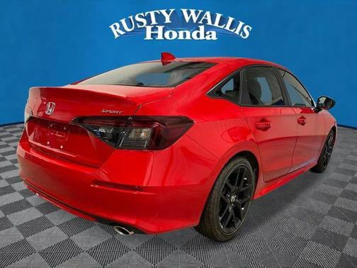Rallye Red 2026 Honda Civic Sport