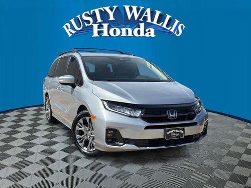 Solar Silver Metallic 2025 Honda Odyssey Touring