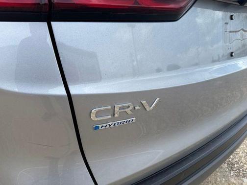 Solar Silver Metallic 2025 Honda CR-V Hybrid Sport-L