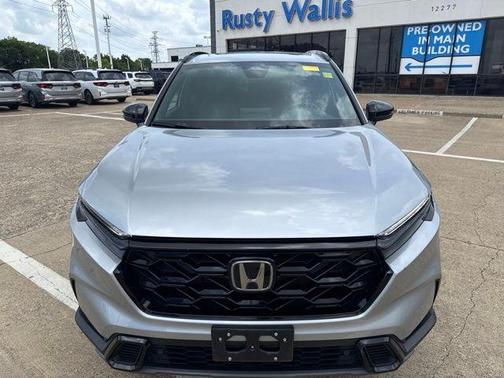 Solar Silver Metallic 2025 Honda CR-V Hybrid Sport-L