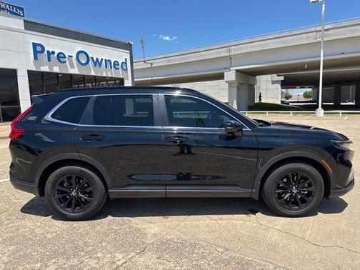 Crystal Black Pearl 2024 Honda CR-V Hybrid Sport-L