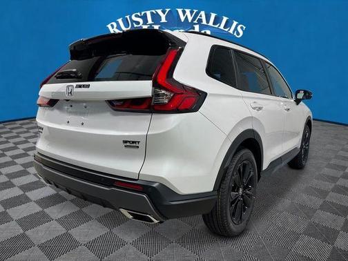 White 2026 Honda CR-V Hybrid Sport Touring