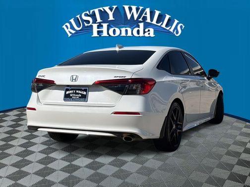 White 2024 Honda Civic Sport