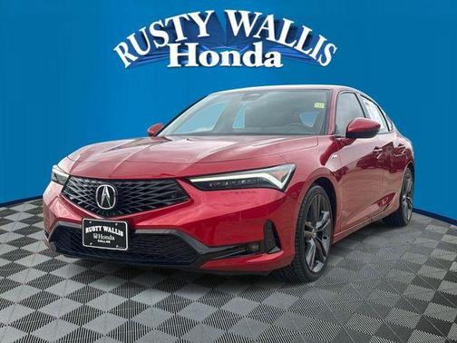 Performance Red Pearl 2025 Acura Integra A-Spec Technology