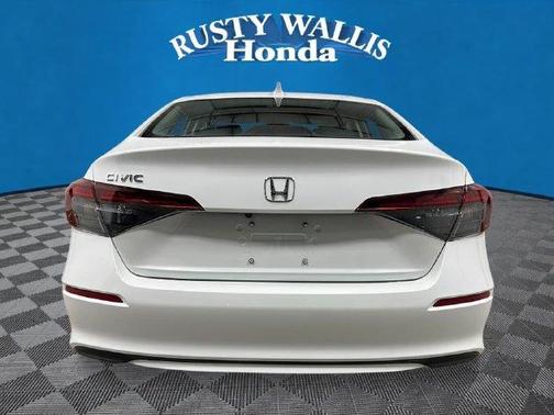 Platinum White Pearl 2026 Honda Civic LX