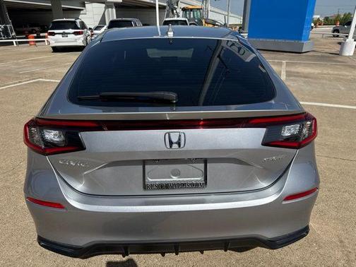 Solar Silver Metallic 2025 Honda Civic Sport