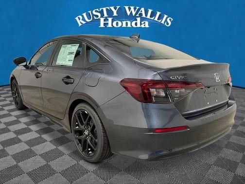 Meteorite Gray Metallic 2026 Honda Civic Sport