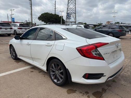 Platinum White Pearl 2019 Honda Civic EX