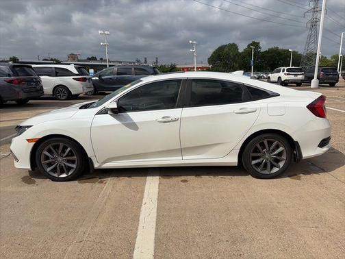 Platinum White Pearl 2019 Honda Civic EX