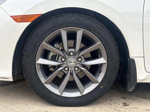 Platinum White Pearl 2019 Honda Civic EX